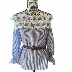 Listicle lace short size M